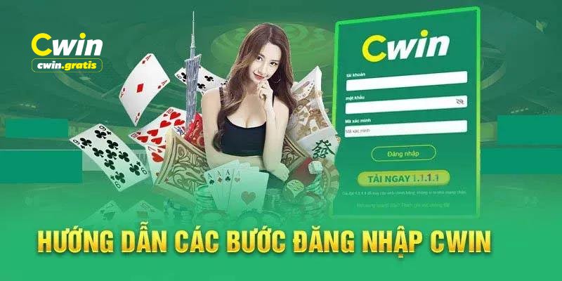 Các bước thực hiện đăng nhập Cwin trên web đơn giản